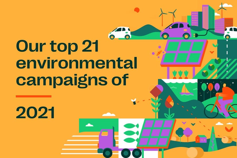Greenhouse's top 21 environmental campaigns of 2021